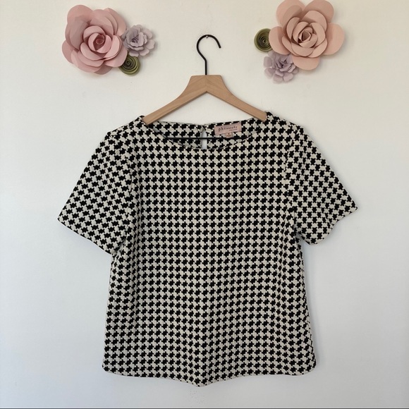 Philosophy Tops - 3/$20 - Philosophy Herringbone Print Top